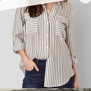 Sweet Wanderer Striped Shirt
